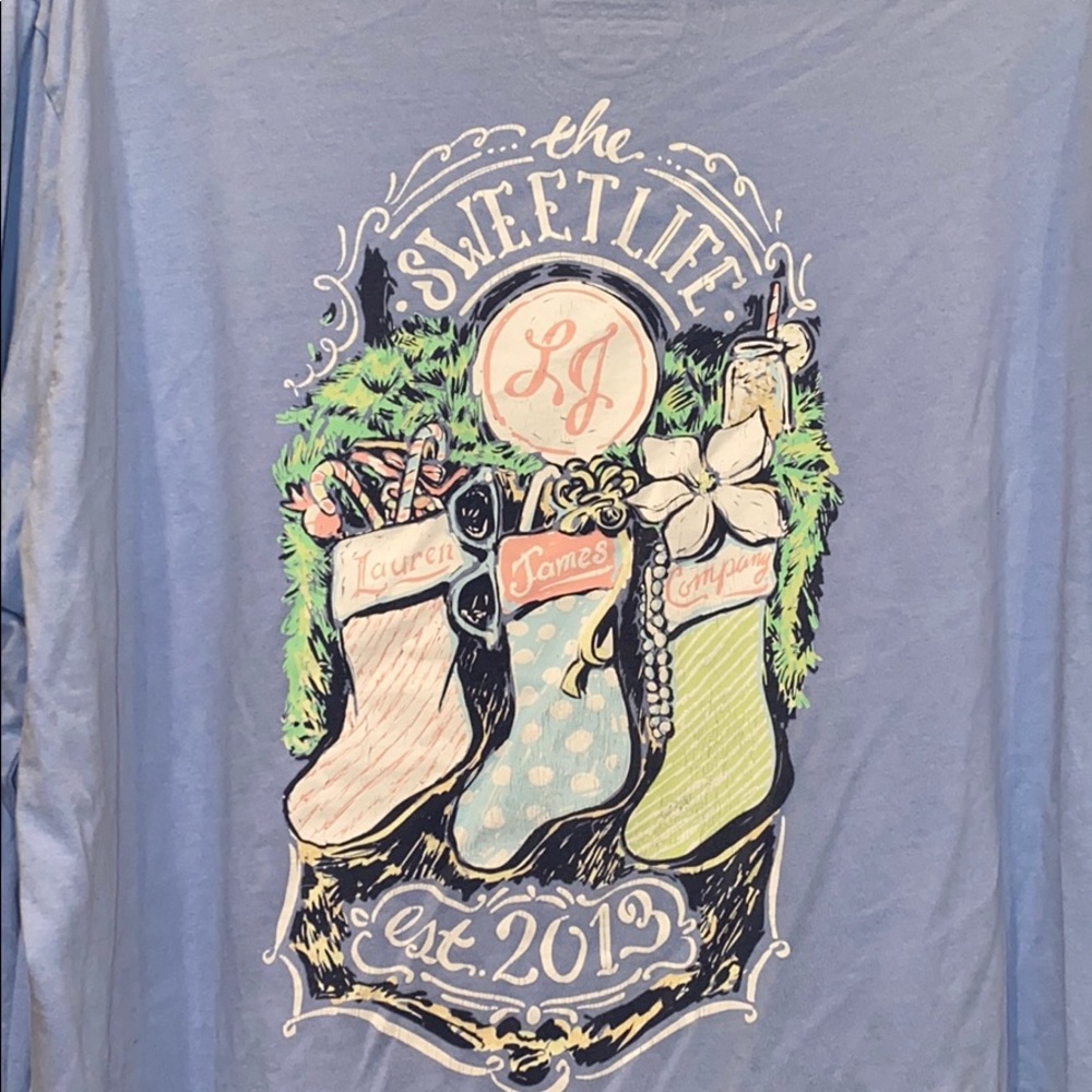 Lauren James: The Sweet Life Long Sleeve Tee